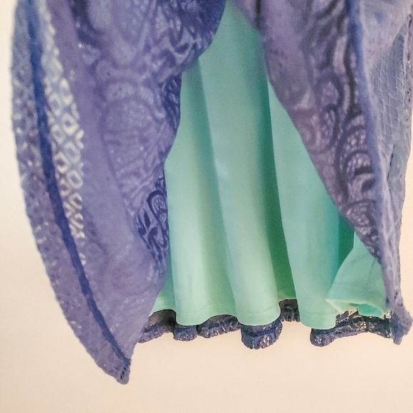 Miss Behave Girls Lacy Top and Skirt Set NWT - Picture 7 of 9